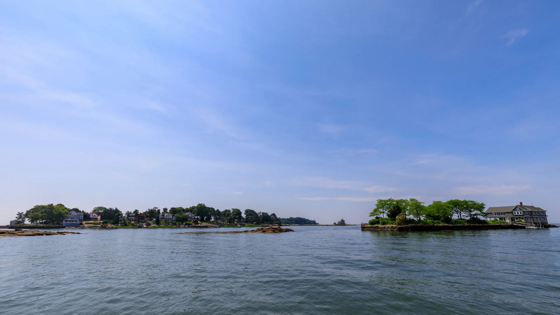 Thimble Islands view from Branford